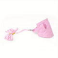 Mini Bunny Harness & Leash Set - Small Pet Walking Harness for Rabbits & Guinea Pigs