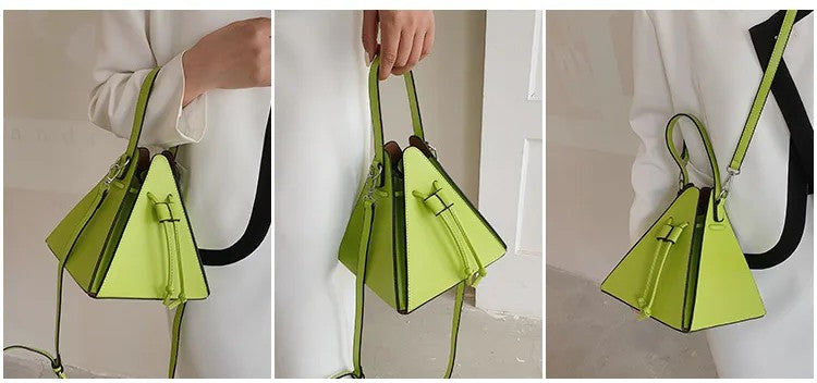 Triangle Crossbody Bag – Unique Design Shoulder Bag in 8 Colours