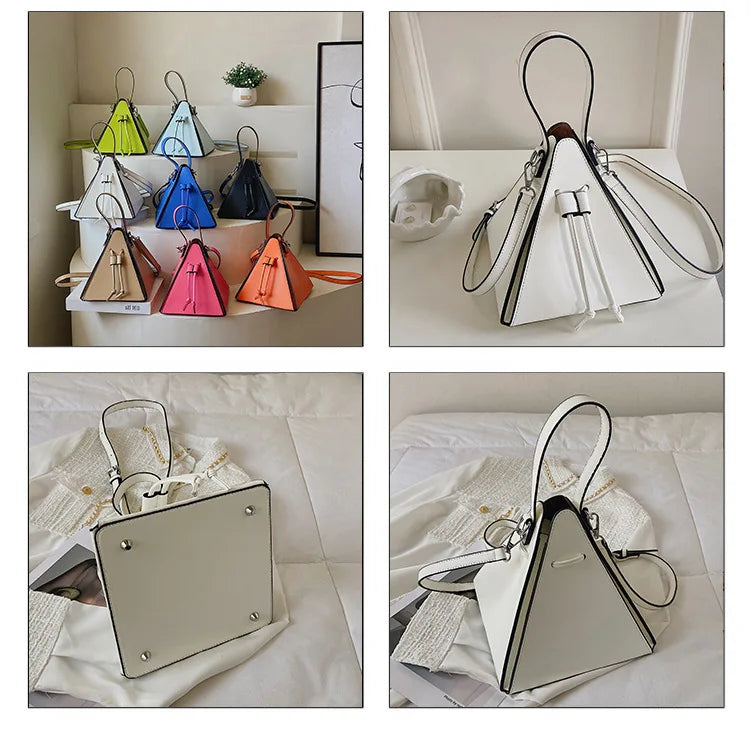 Triangle Crossbody Bag – Unique Design Shoulder Bag in 8 Colours