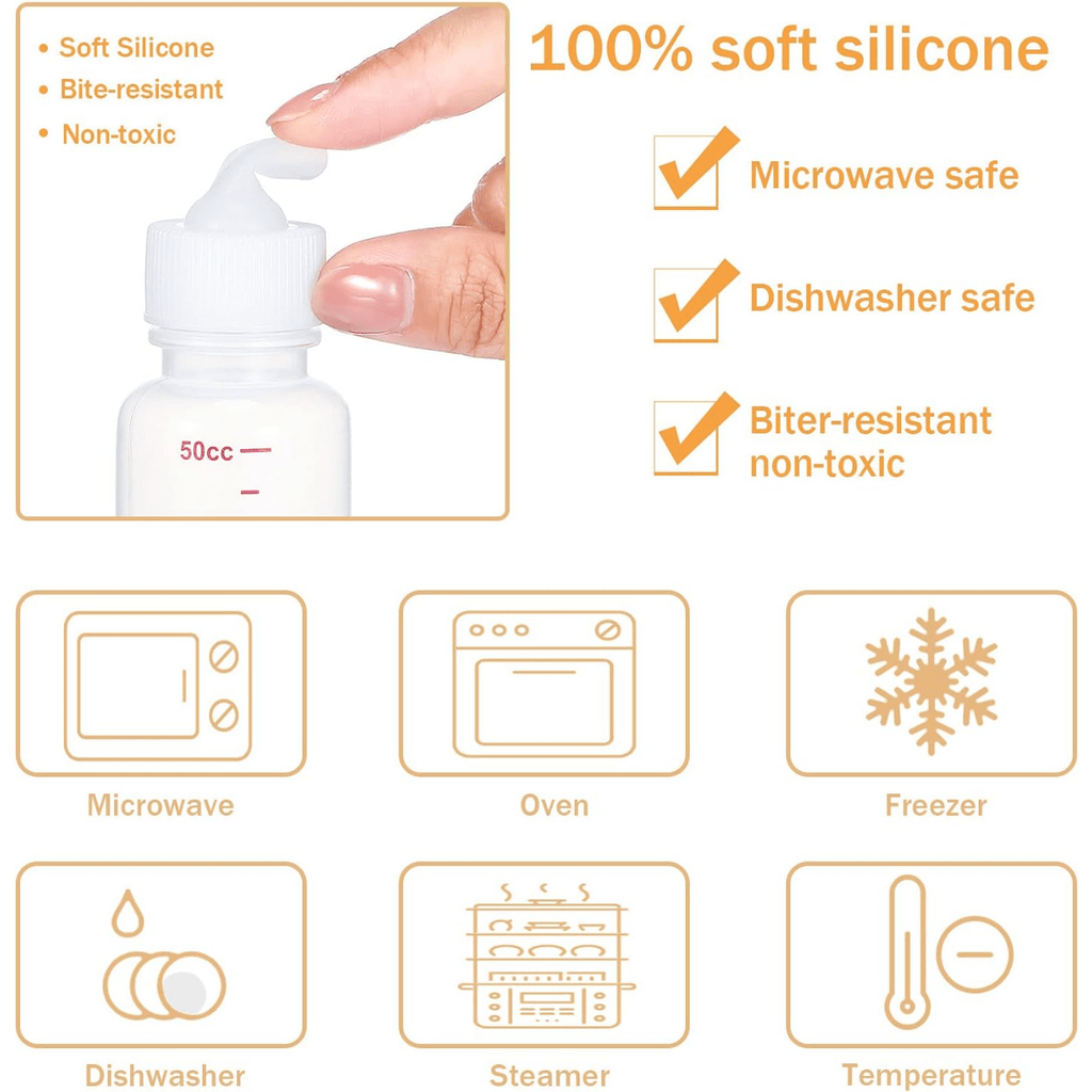Mini Pet Nursing Bottle Kit - 17-Piece Feeding Set for Puppies, Kittens & Small Animals