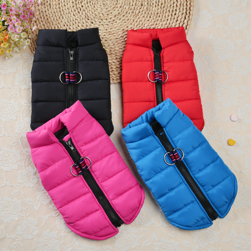 Mini Waterproof Pet Jacket - Winter Warm Dog Coat for Small Dogs & Cats
