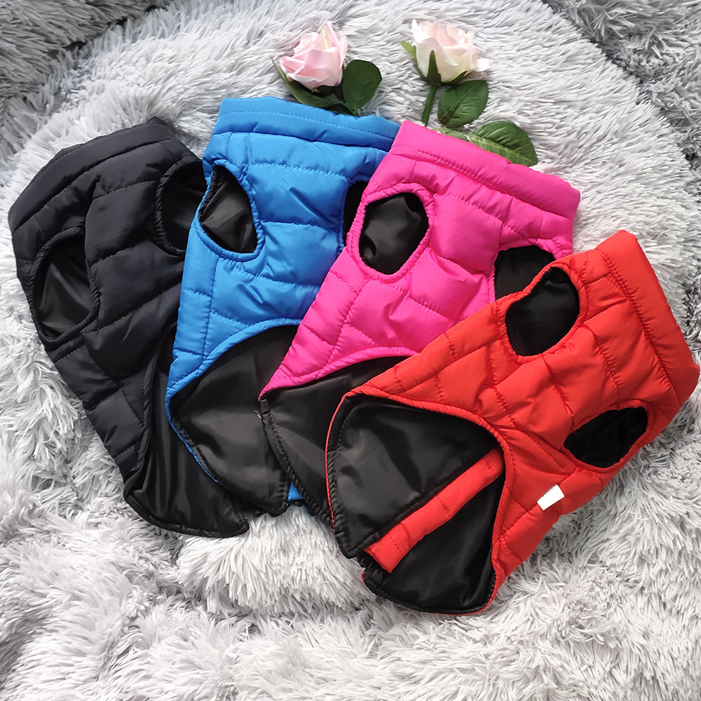 Mini Waterproof Pet Jacket - Winter Warm Dog Coat for Small Dogs & Cats