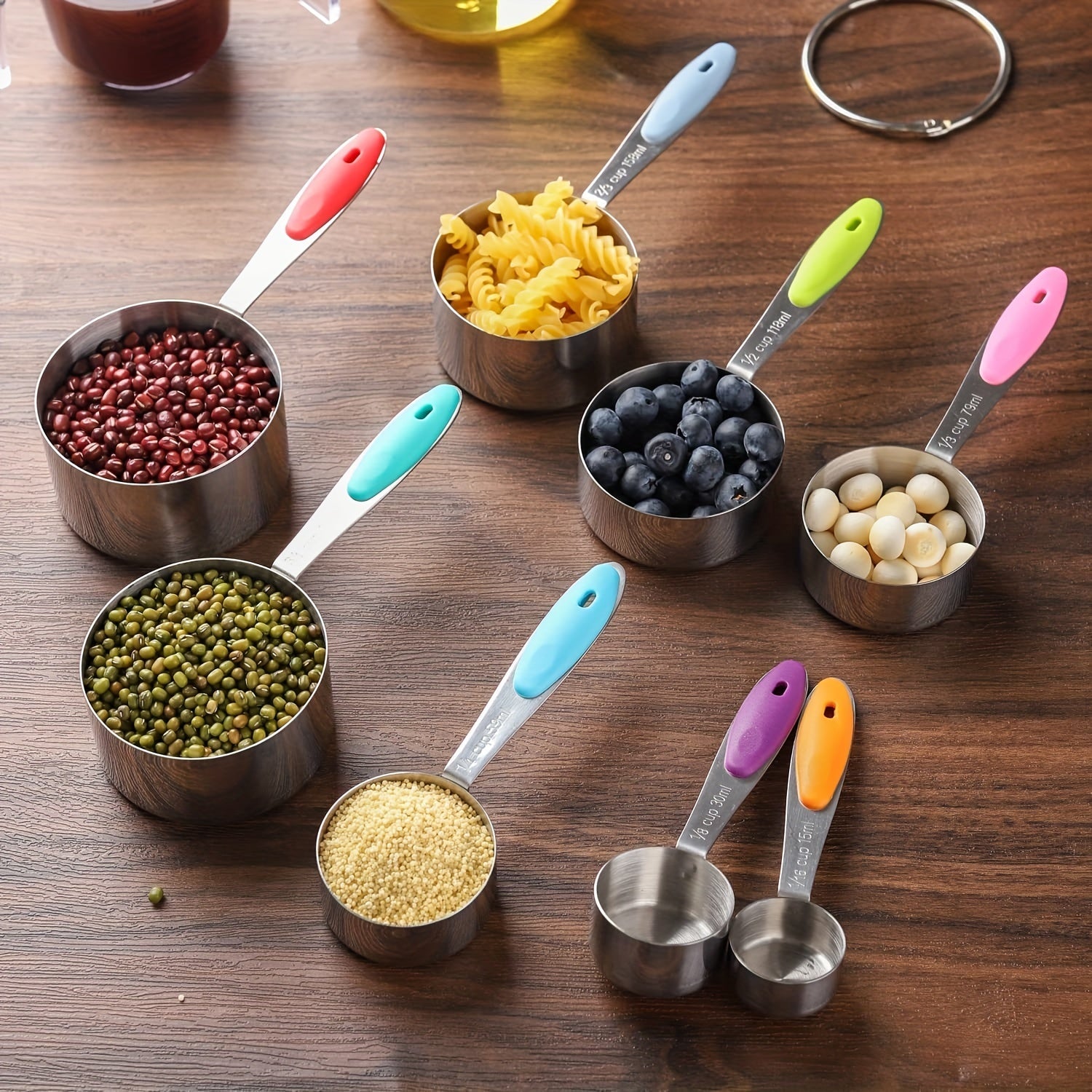 Measuring Cups & Spoons Set - 5/8/13 Piece Kitchen Tool Kit