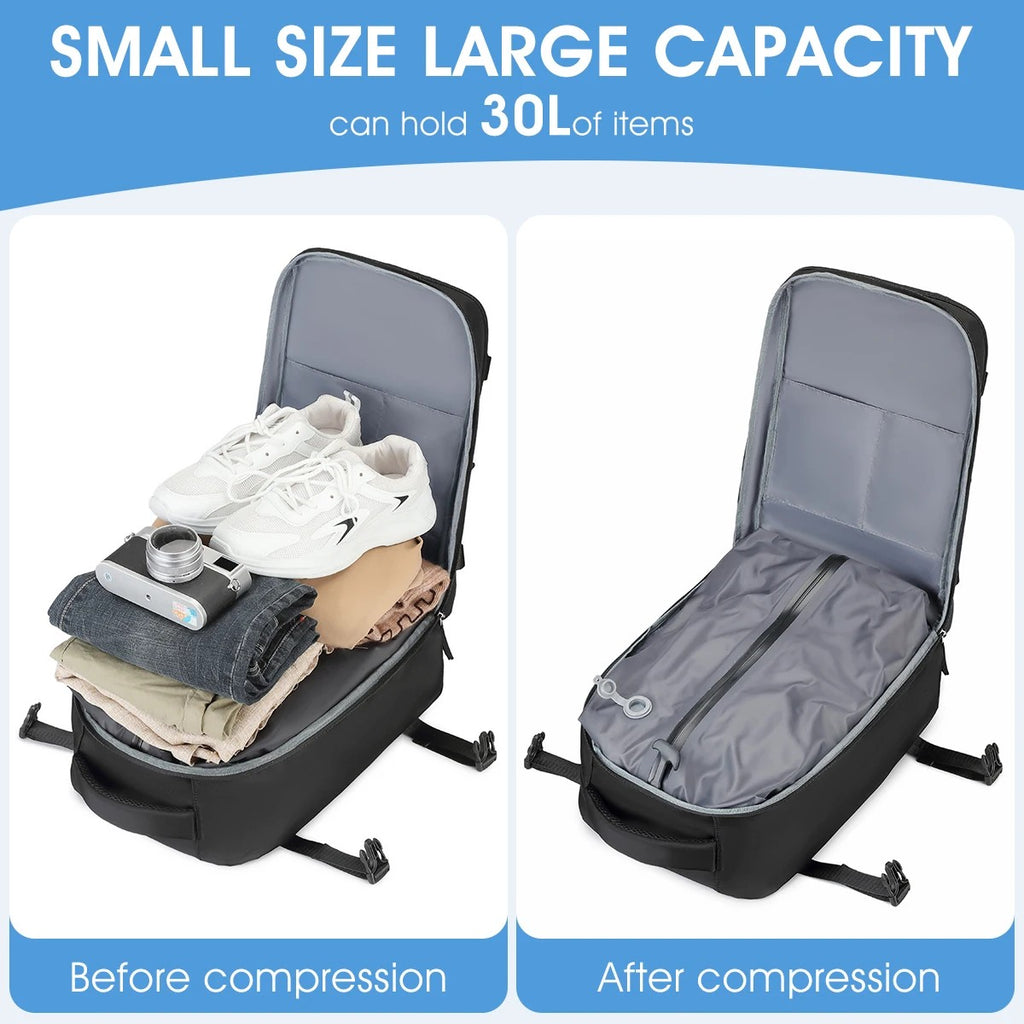 Compression Travel Bag – Large Capacity Foldable Lightweight Boarding Bag