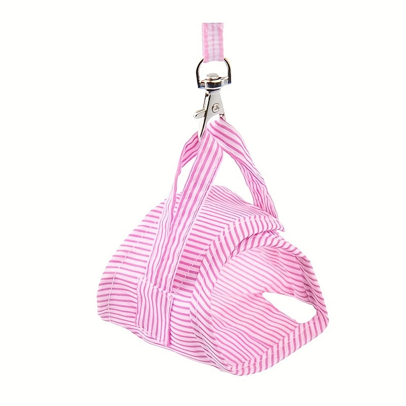 Mini Bunny Harness & Leash Set - Small Pet Walking Harness for Rabbits & Guinea Pigs