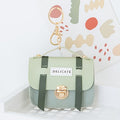 Mini Coin Purse Keychain – Compact Wallet with Lock Closure