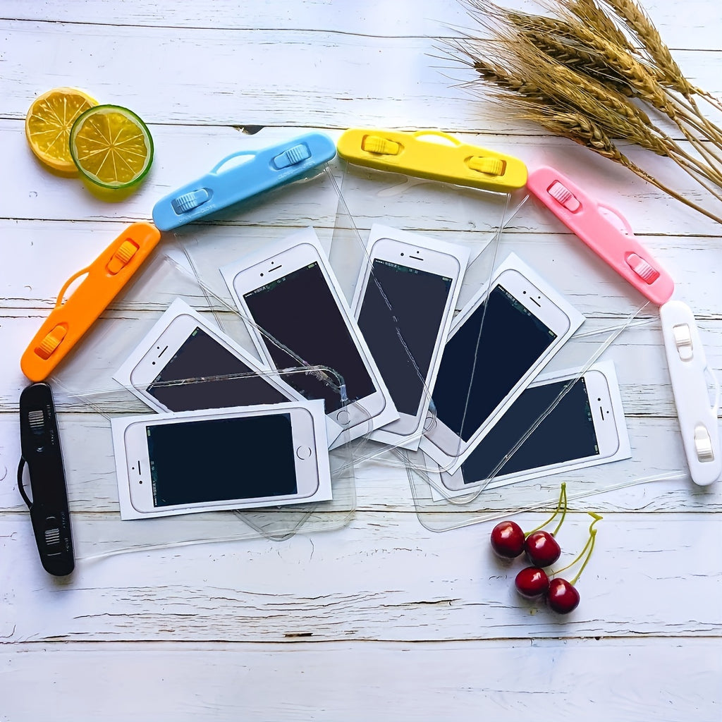 Mini Universal Waterproof Phone Pouch – PVC Case for iPhone & Android