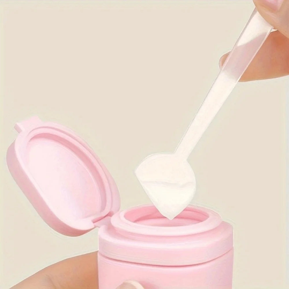 Mini Travel Cream Dispenser Set – 5-Piece TSA-Approved Bottles