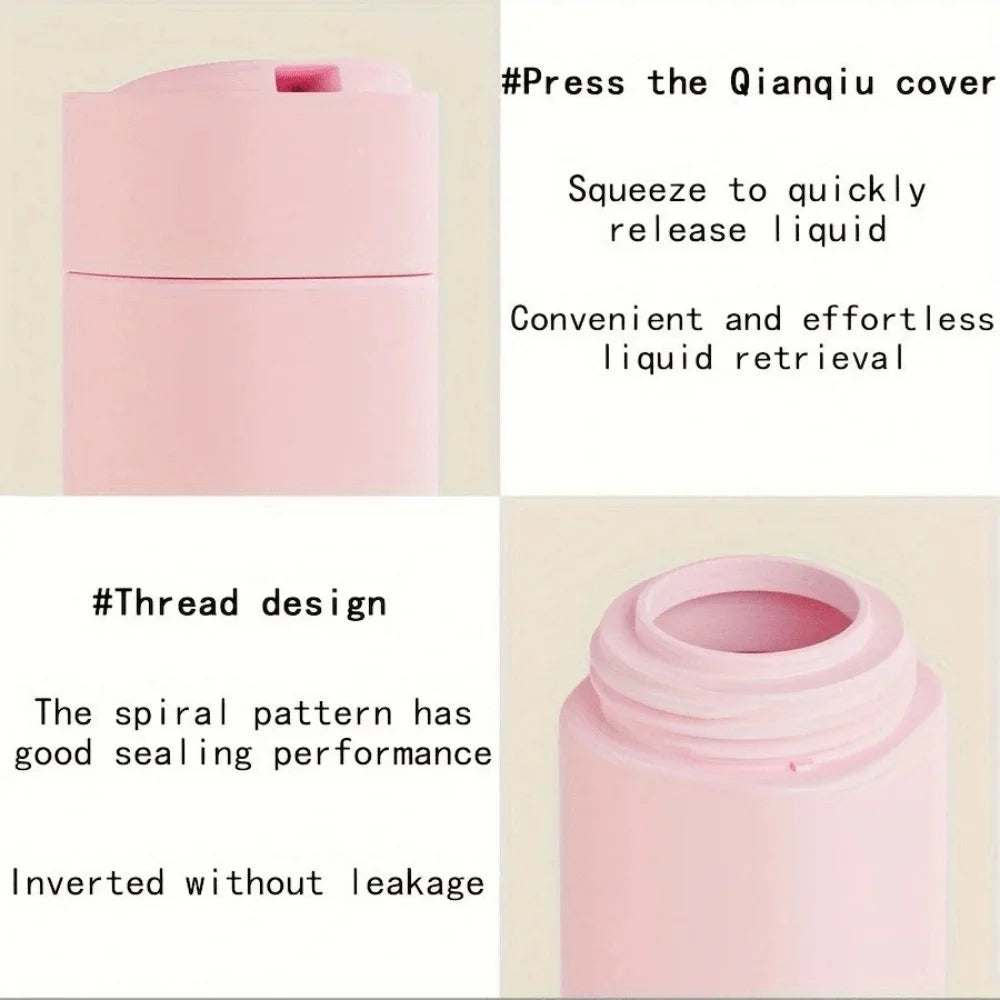Mini Travel Cream Dispenser Set – 5-Piece TSA-Approved Bottles
