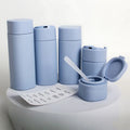 Mini Travel Cream Dispenser Set – 5-Piece TSA-Approved Bottles