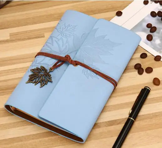 Vintage Travelers Notebook – A5/A6/A7 Leather Journal for Writers, Sketching & Daily Notes
