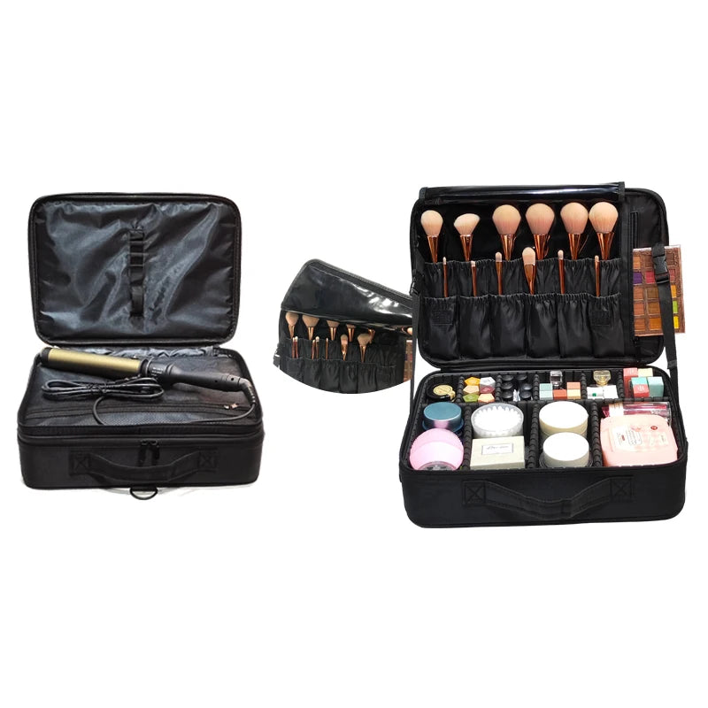 Professional Travel Cosmetic Bag – High‑Quality Oxford Makeup Case for Artists & Daily Beauty