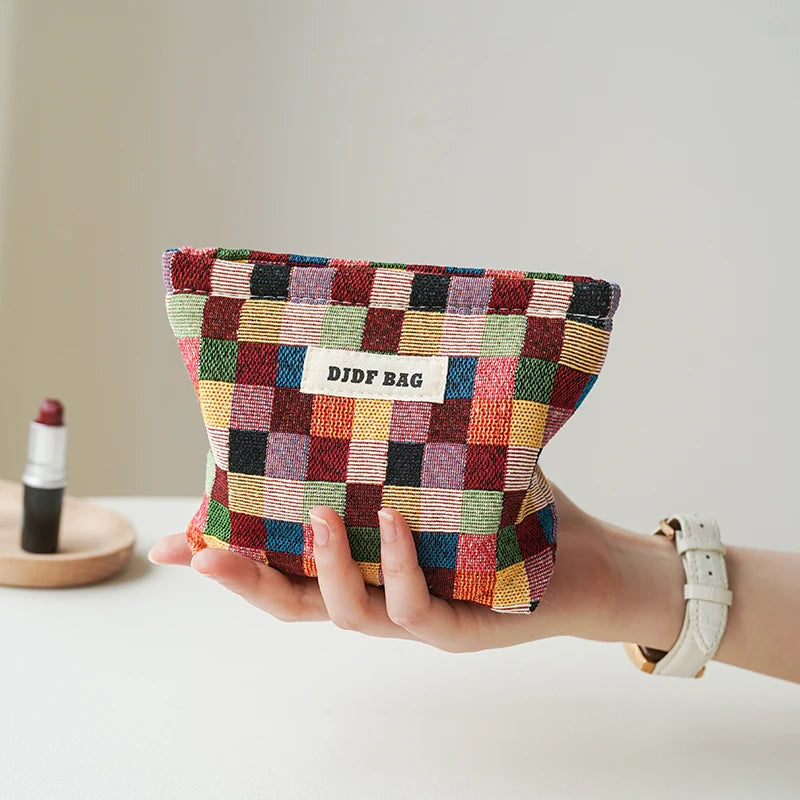 Mini Travel Cosmetic Bag Storage Pouch for Essentials- 29 Pattern and Colour options