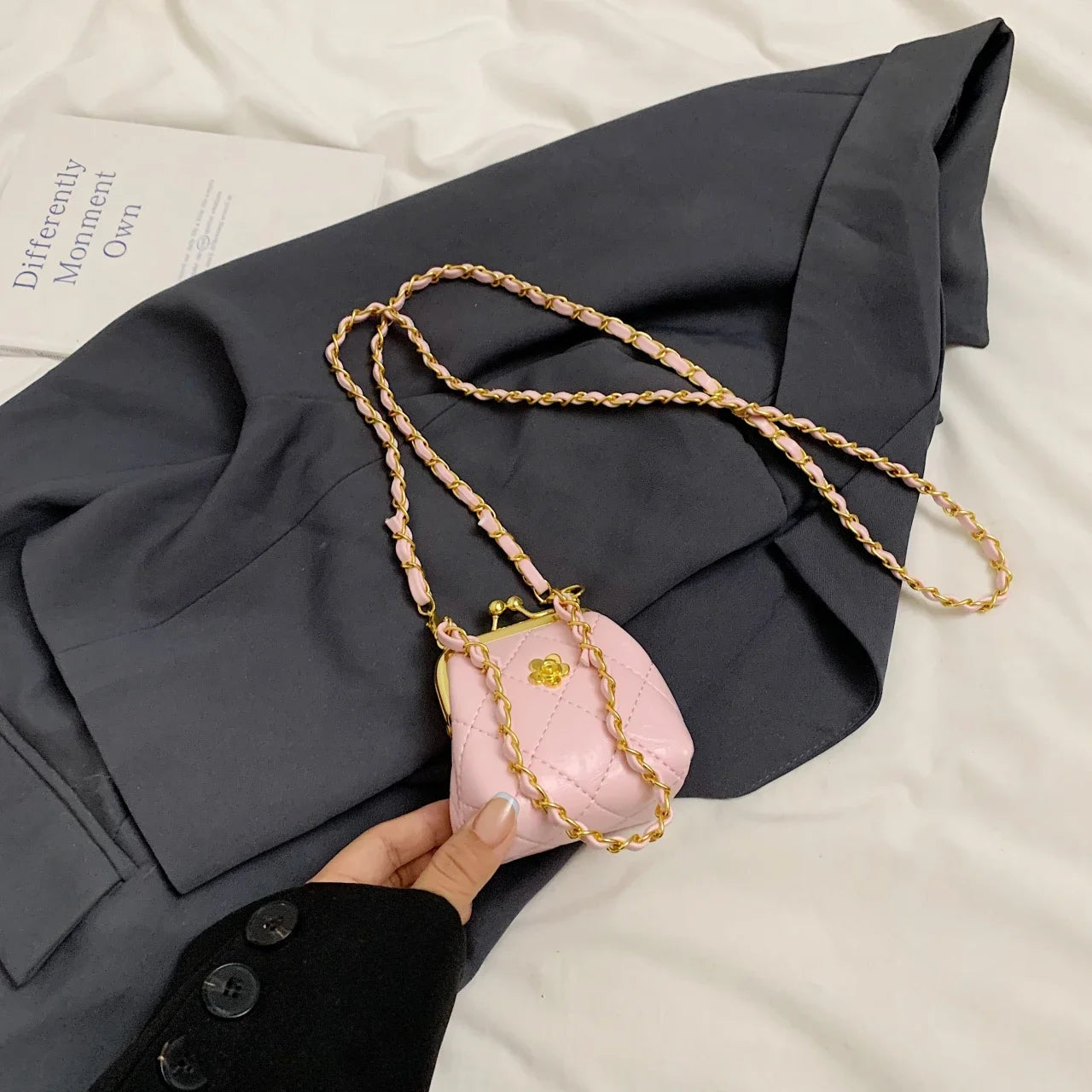 Mini Crossbody Bag - Compact Designer Shoulder Bag for Travel & Everyday