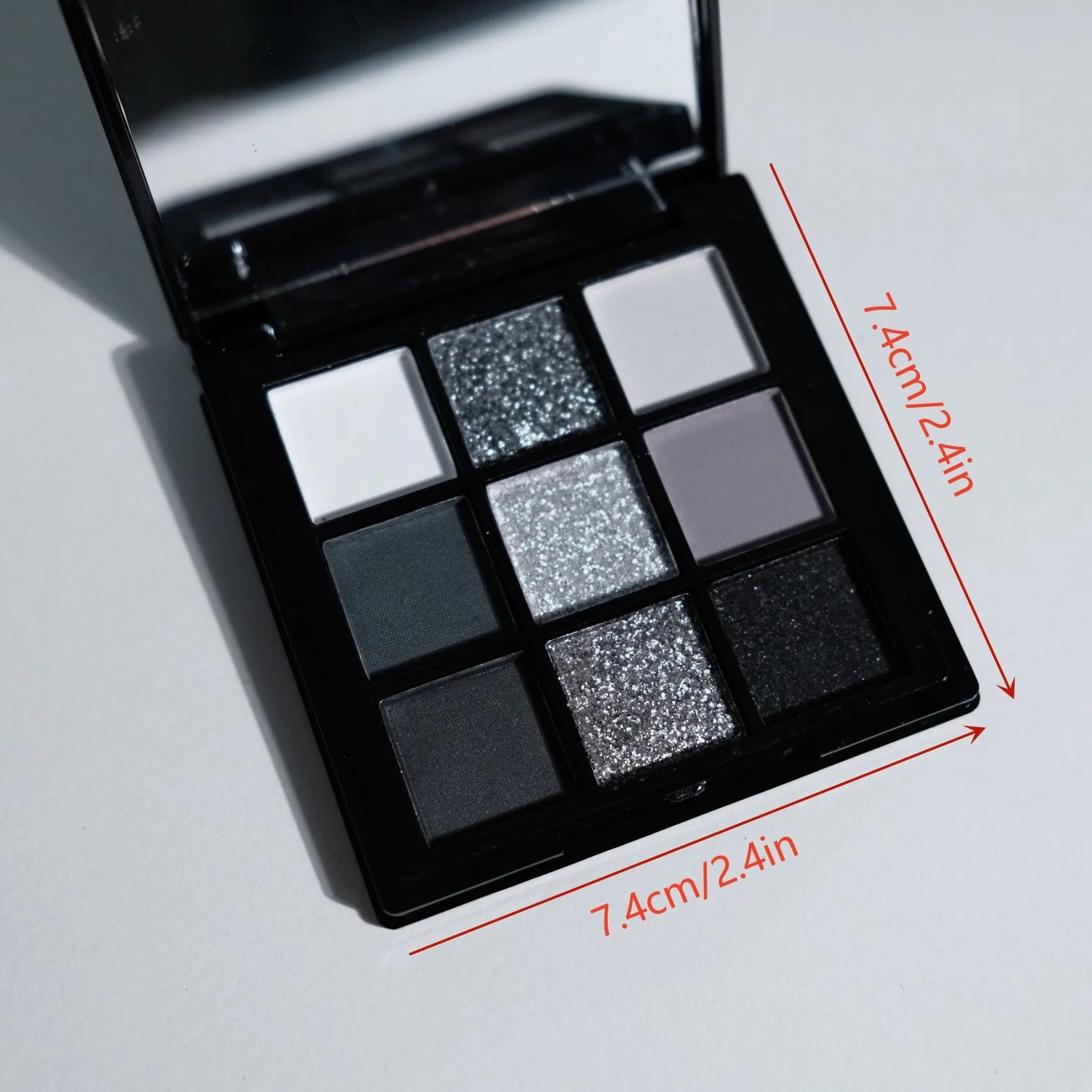 Mini Eyeshadow Palette – 9 Smokey Colors Shimmer & Matte