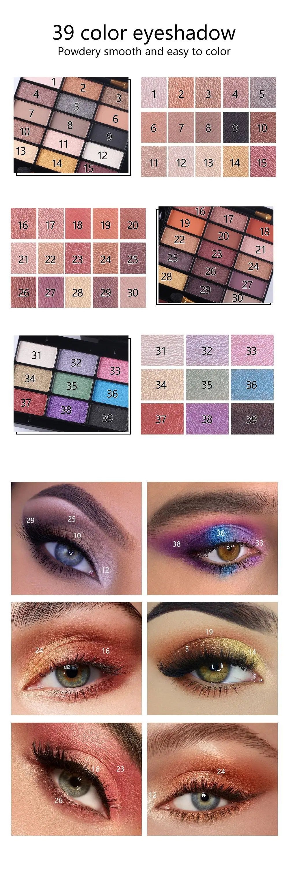 Full Mini Makeup Kit – Cosmetics Set with Travel Case