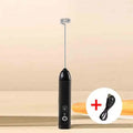 Mini Electric Blender & Milk Frother for Kitchen Use