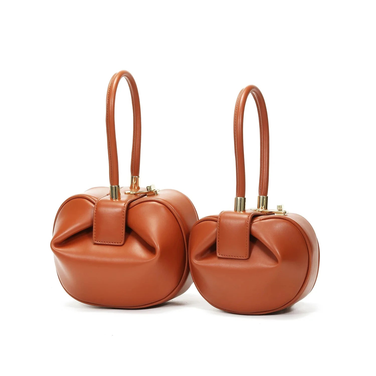Women’s Retro Leather Dumpling Bag – 2026 Fashion Handbag by Alirattan