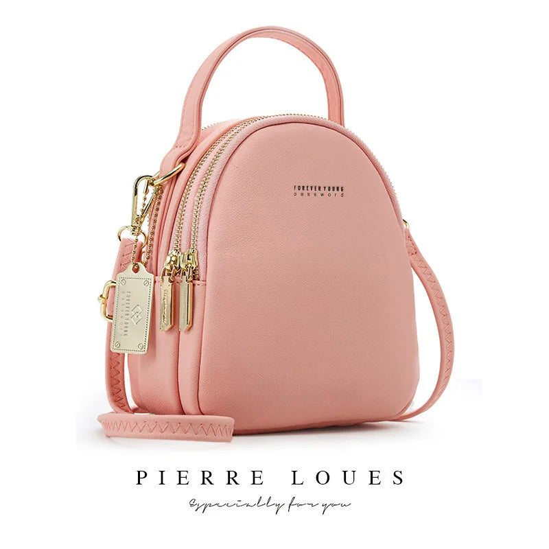 Mini Convertible Backpack Purse – Waterproof Fashion Bag for Everyday Carry