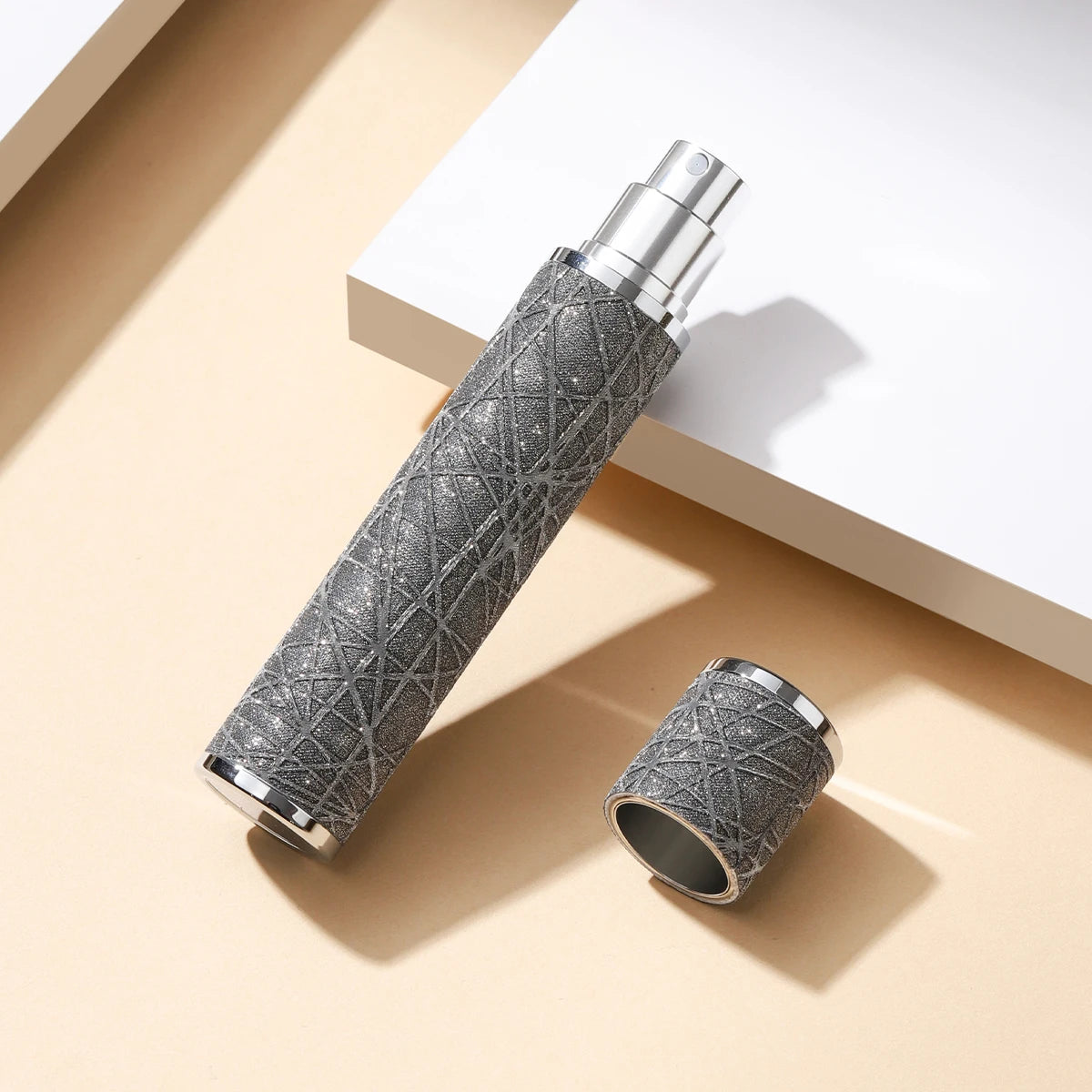 5ML or 10ML Portable Refillable Lux Perfume Atomizer – Travel Spray Bottle for Fragrance Mist
