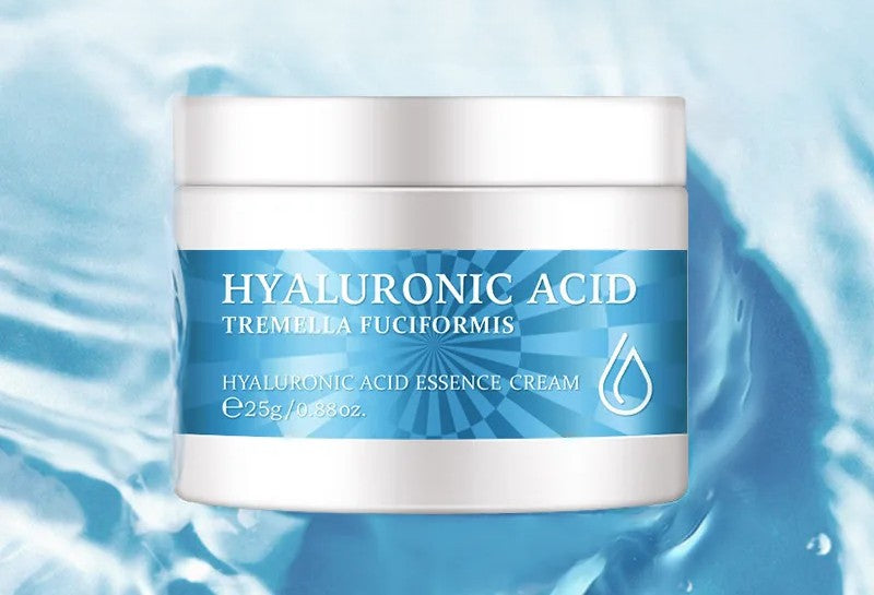 Hyaluronic Acid Tremella Fuciformis Essence Cream 25g blue jar — deep hydrating face cream