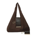 Reusable Mini Keychain Tote Bag – Foldable Eco-Friendly Shopping Bag with Lux Leather-Look (6 Colours)