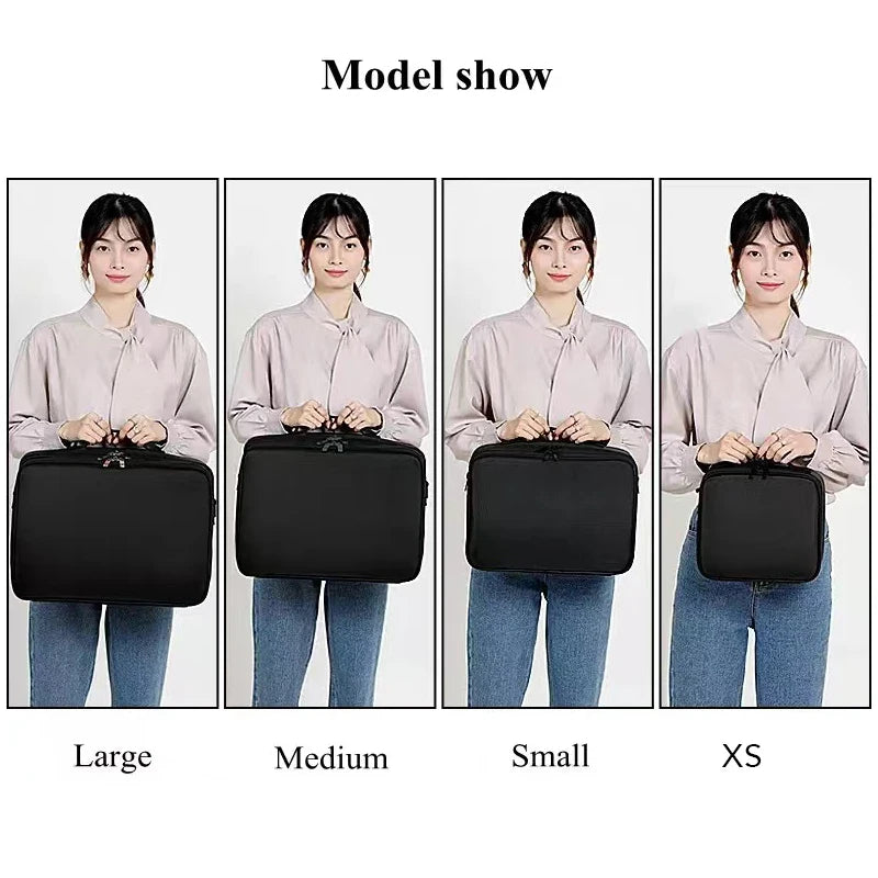 Professional Travel Cosmetic Bag – High‑Quality Oxford Makeup Case for Artists & Daily Beauty