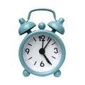 Mini Metal Alarm Clock - Portable Travel Alarm for Bedside & Students