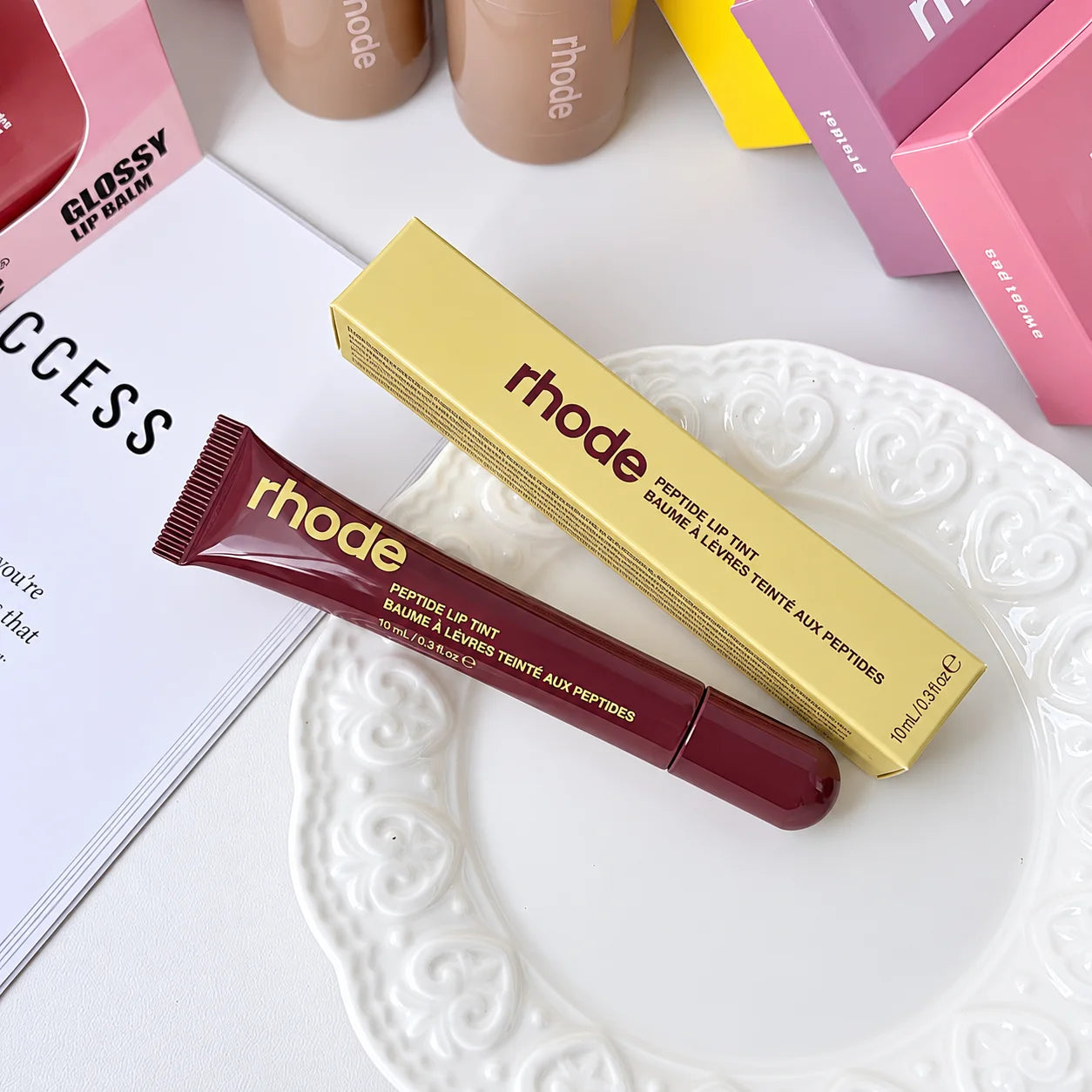 Limited Edition Lip Gloss with MagSafe Lip Holder – Phone Attachment for Quick Touch‑Ups