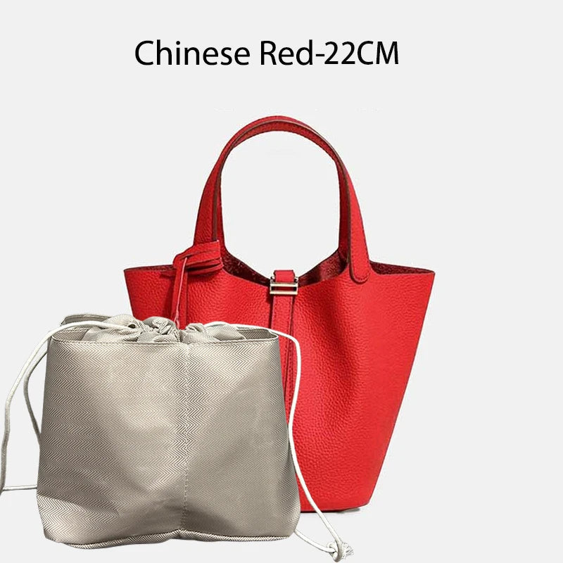 MENDY Genuine Leather Bucket Bag for Women