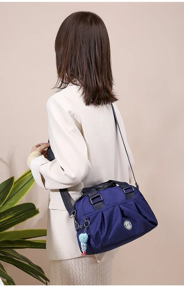 Waterproof Nylon Crossbody – Multifunctional Women’s Messenger Bag for Travel & Daily Use