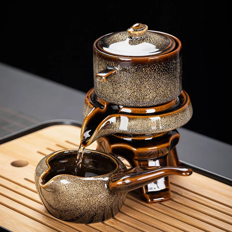 8‑Piece Mystic Kung Fu Tea Set – Exquisite Bone China Tea Ceremony