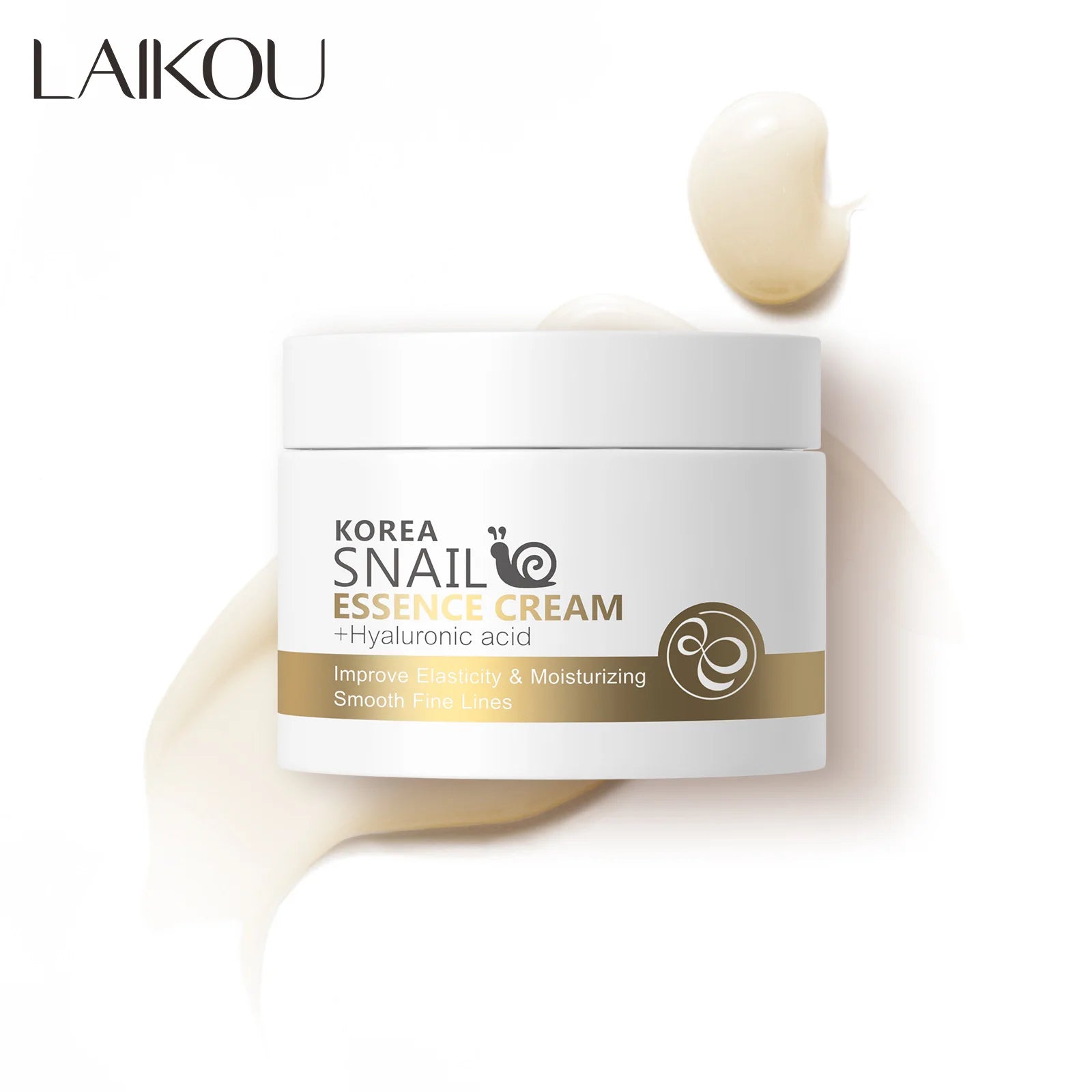 Mini Snail & Hyaluronic Acid Face Cream - Intensive Moisturizing & Anti-Aging Serum
