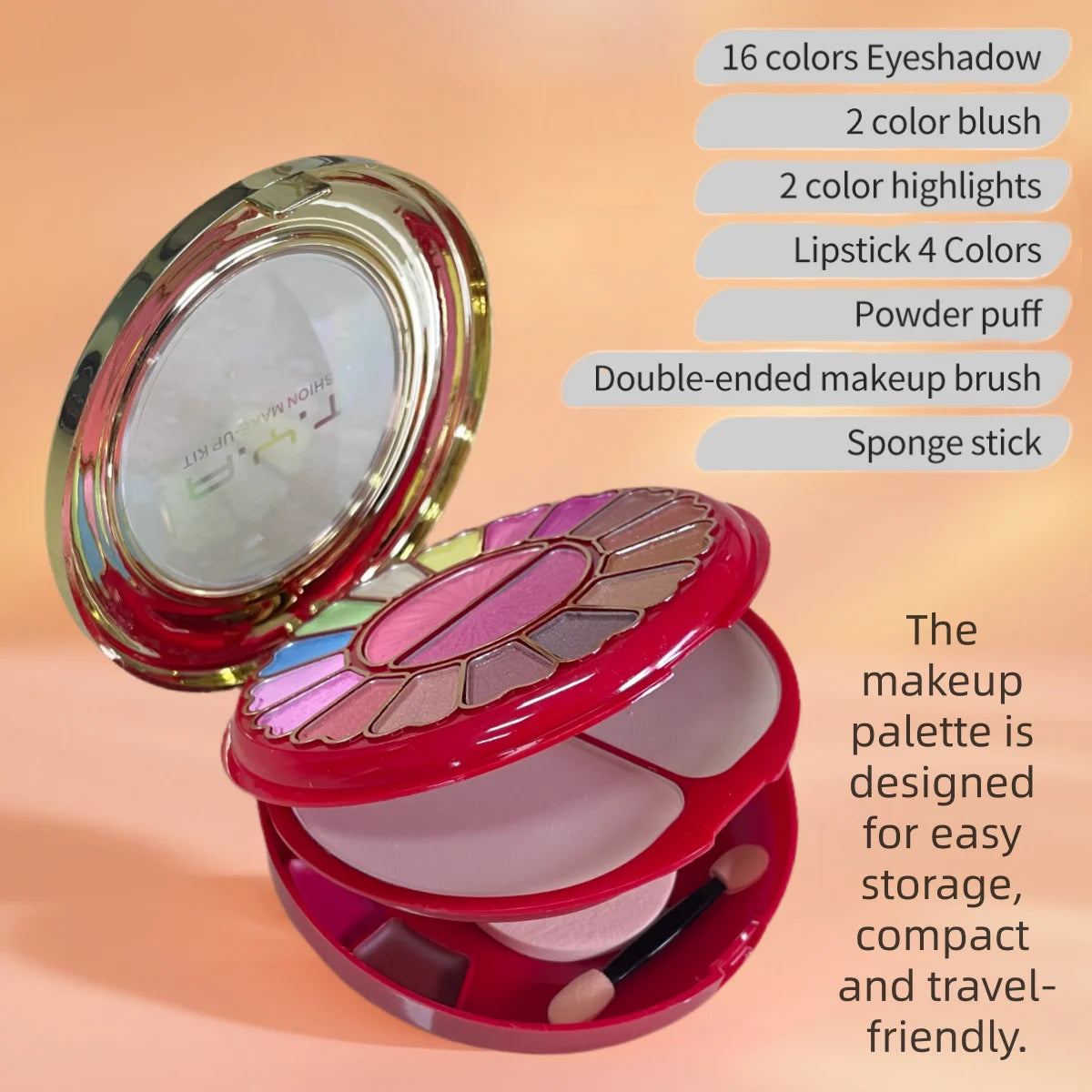Ultimate 24‑Color Professional Makeup Palette Gift Box
