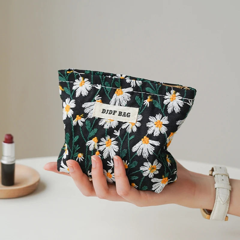 Mini Travel Cosmetic Bag Storage Pouch for Essentials- 29 Pattern and Colour options