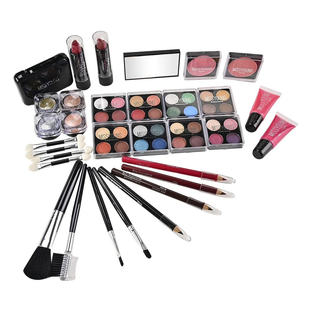 Full Mini Makeup Kit – Cosmetics Set with Travel Case