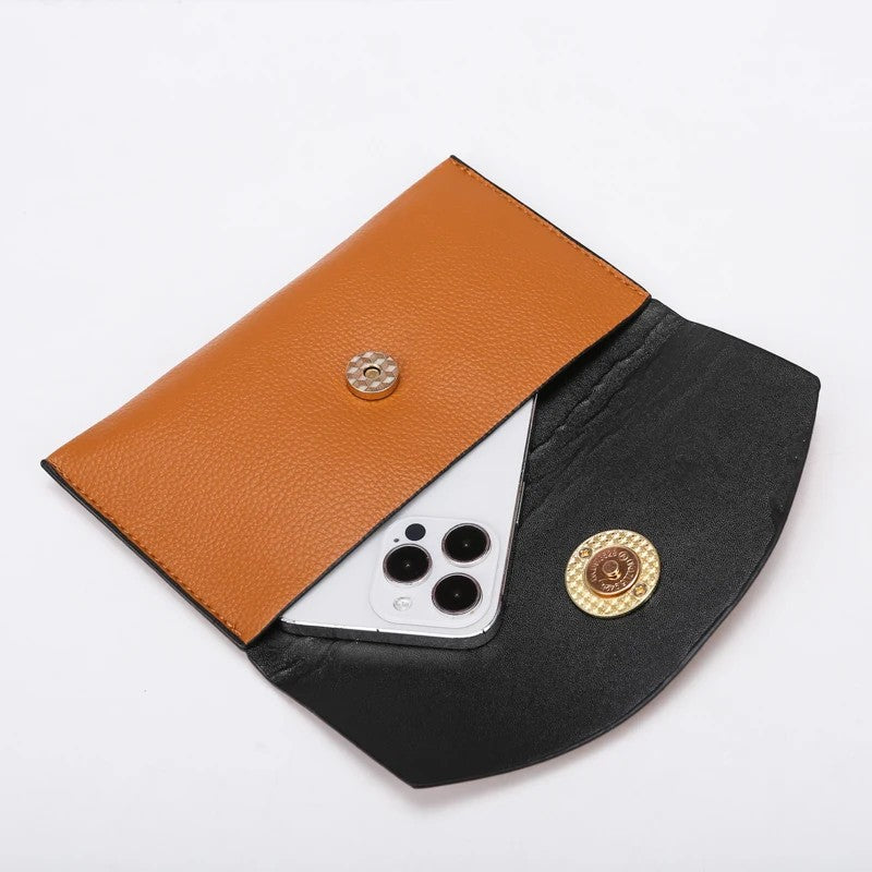3‑Piece Premium Vegan Leather Bag Set – Shoulder Bag + Coin Purse + Card Holder