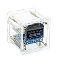 Mini DIY Weather Clock Kit – WiFi Soldering Project