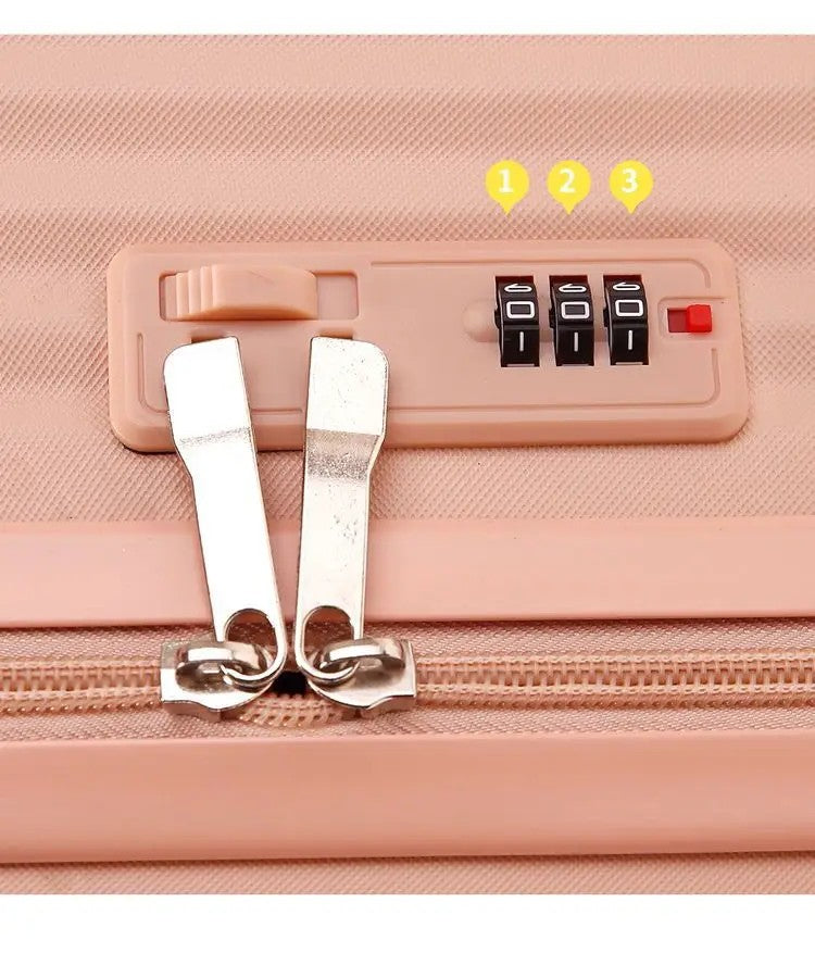 Lightweight Mini Travel Suitcase Cosmetic Box – Waterproof Portable Makeup & Hand Luggage Organizer (14/16 inch)
