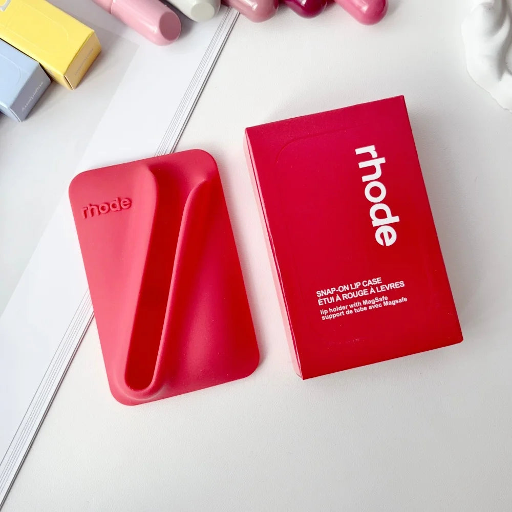 Limited Edition Lip Gloss with MagSafe Lip Holder – Phone Attachment for Quick Touch‑Ups
