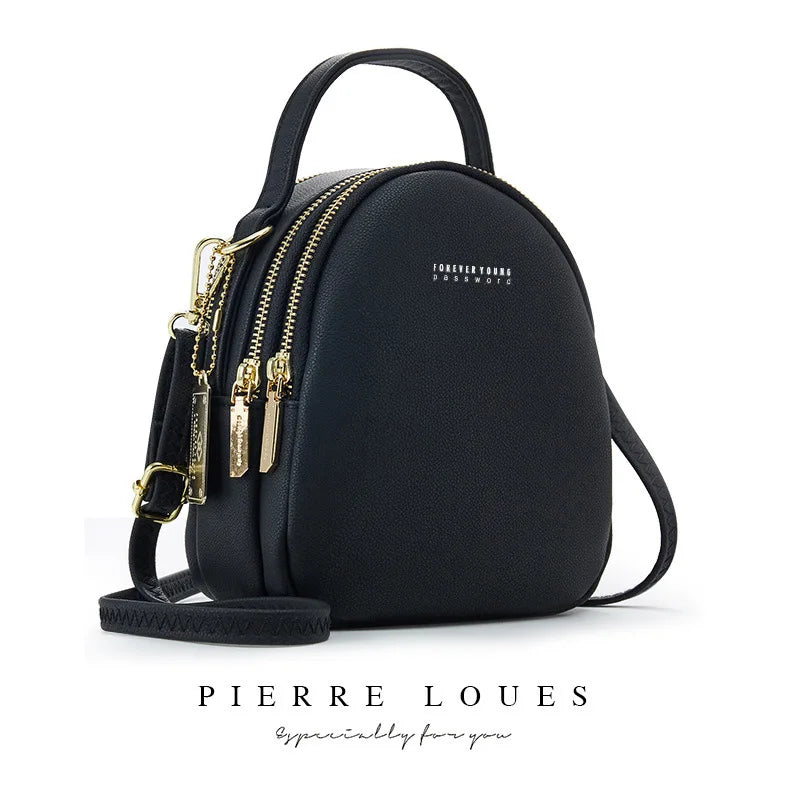 Mini Convertible Backpack Purse – Waterproof Fashion Bag for Everyday Carry