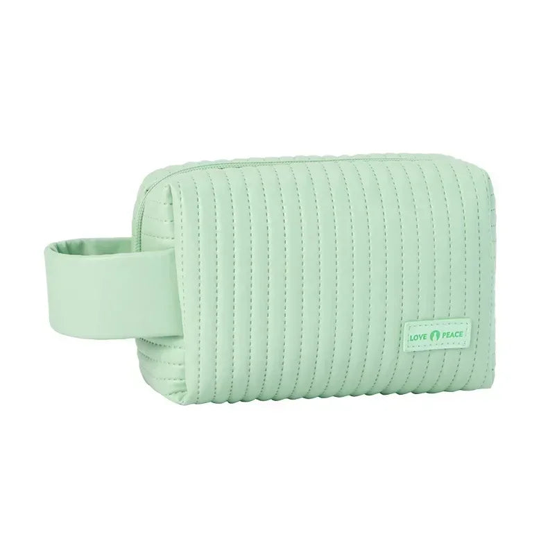 Mini Waterproof Makeup Bag - Compact Travel Cosmetic Organizer