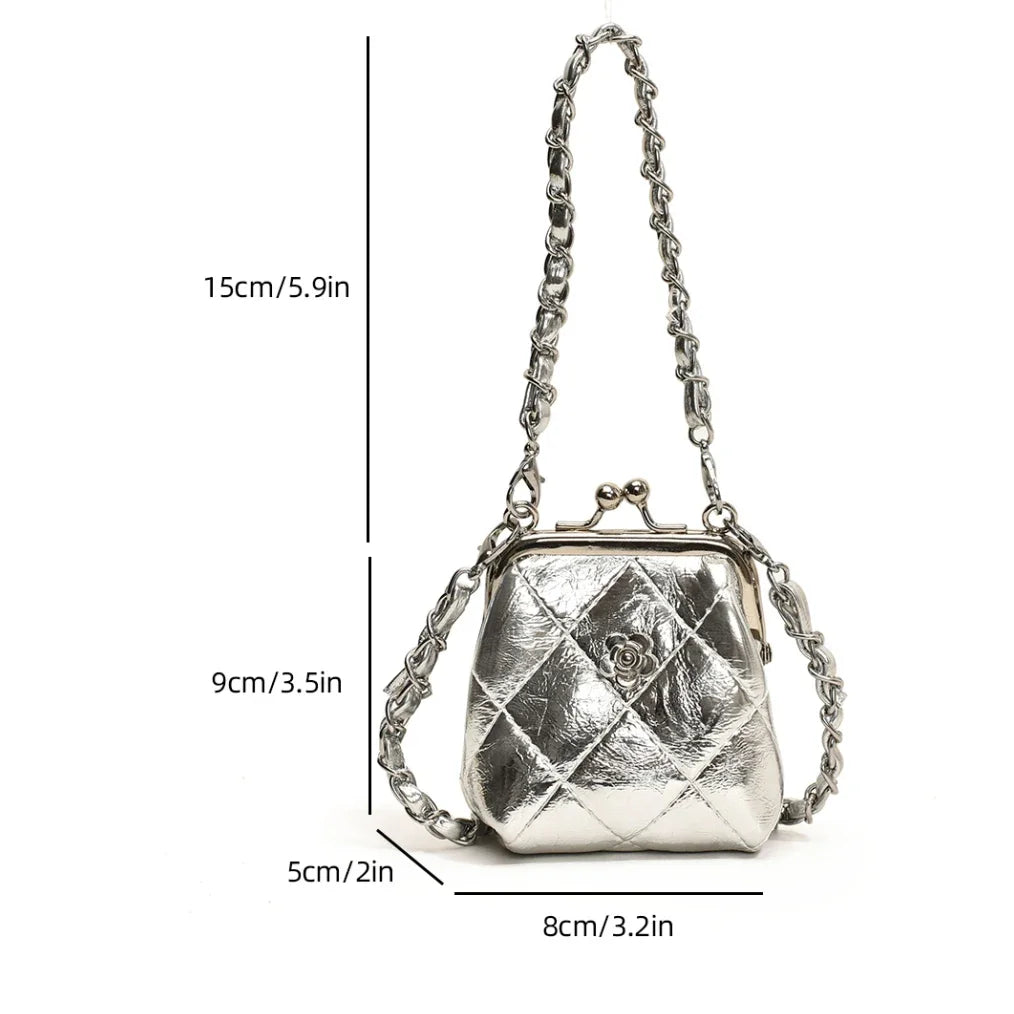 Mini Crossbody Bag - Compact Designer Shoulder Bag for Travel & Everyday