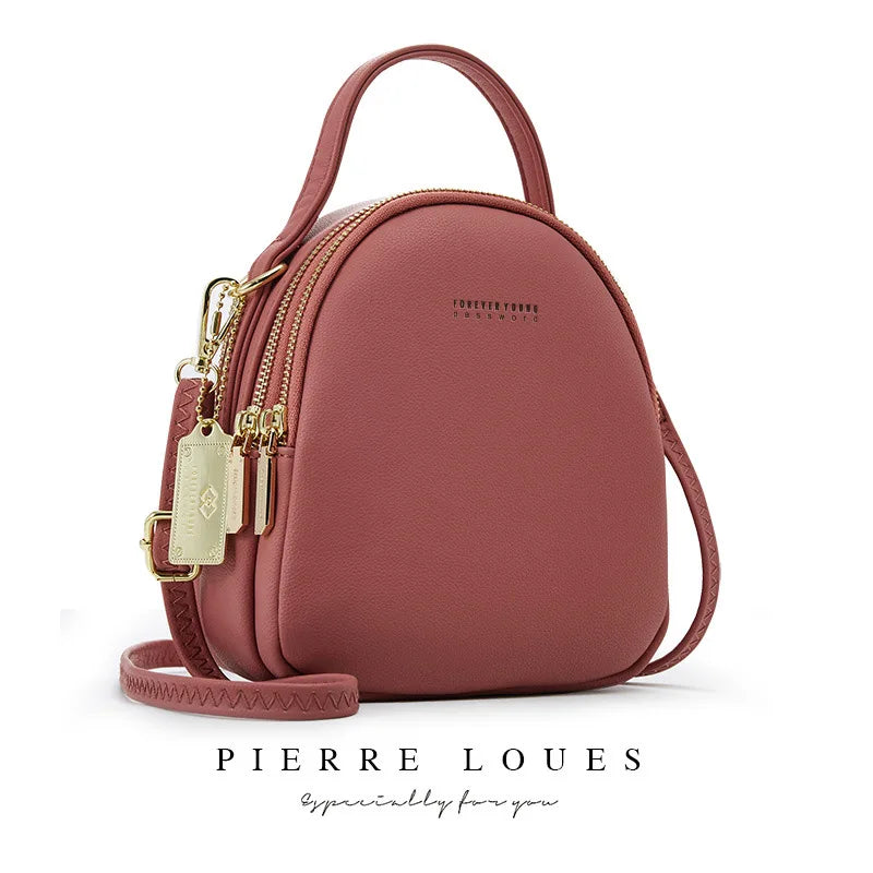 Mini Convertible Backpack Purse – Waterproof Fashion Bag for Everyday Carry