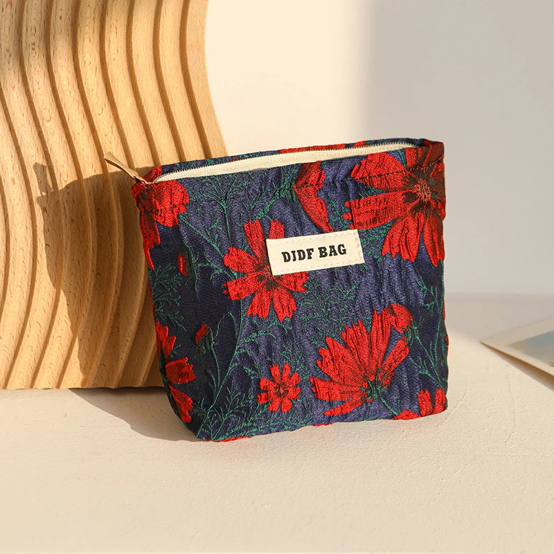 Mini Travel Cosmetic Bag Storage Pouch for Essentials- 29 Pattern and Colour options