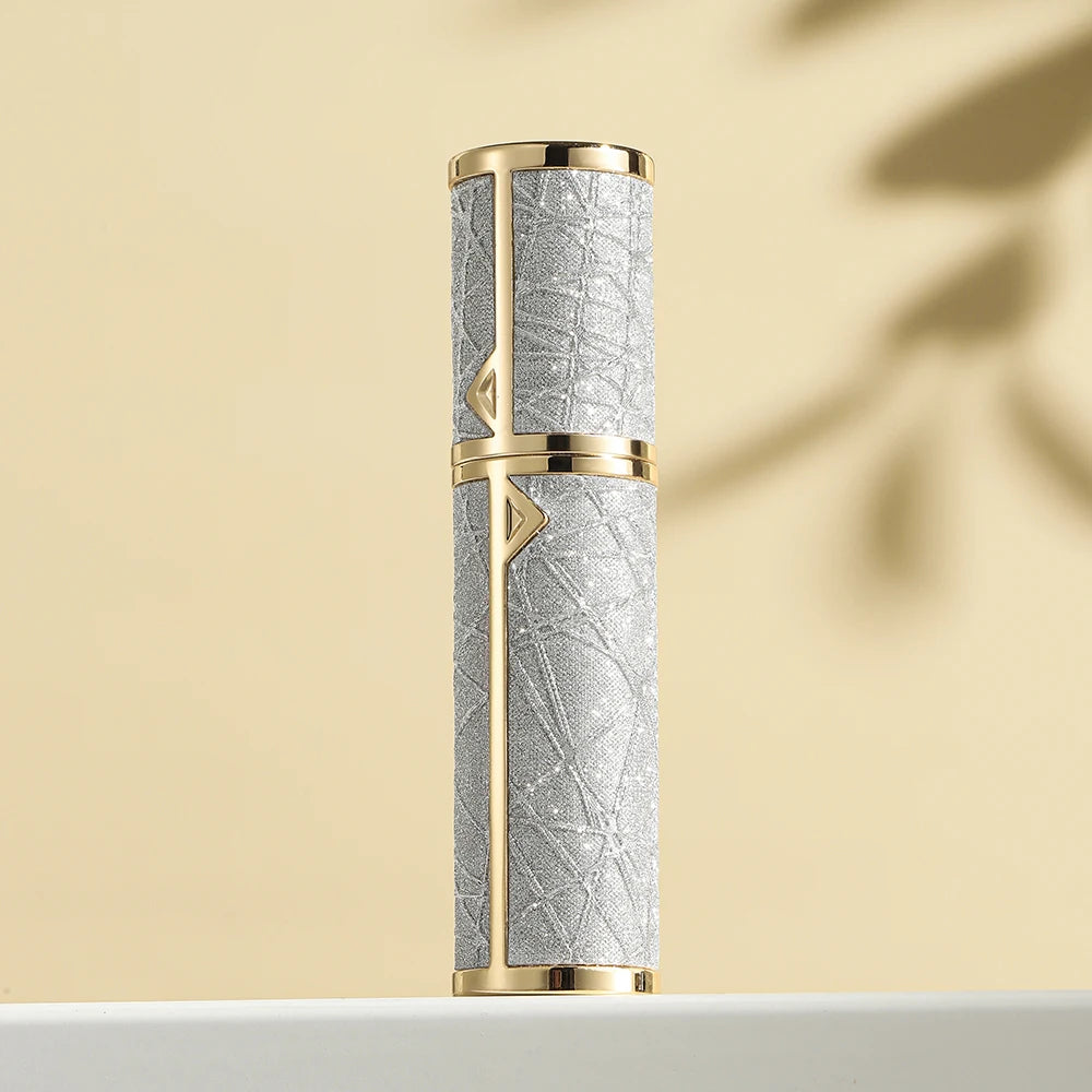 5ML or 10ML Portable Refillable Lux Perfume Atomizer – Travel Spray Bottle for Fragrance Mist