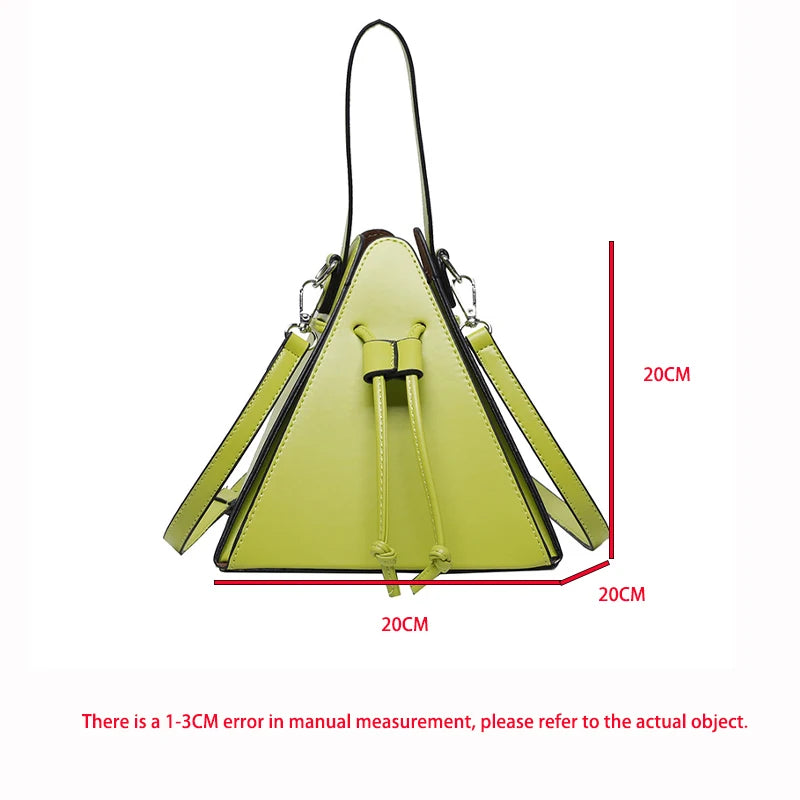 Triangle Crossbody Bag – Unique Design Shoulder Bag in 8 Colours