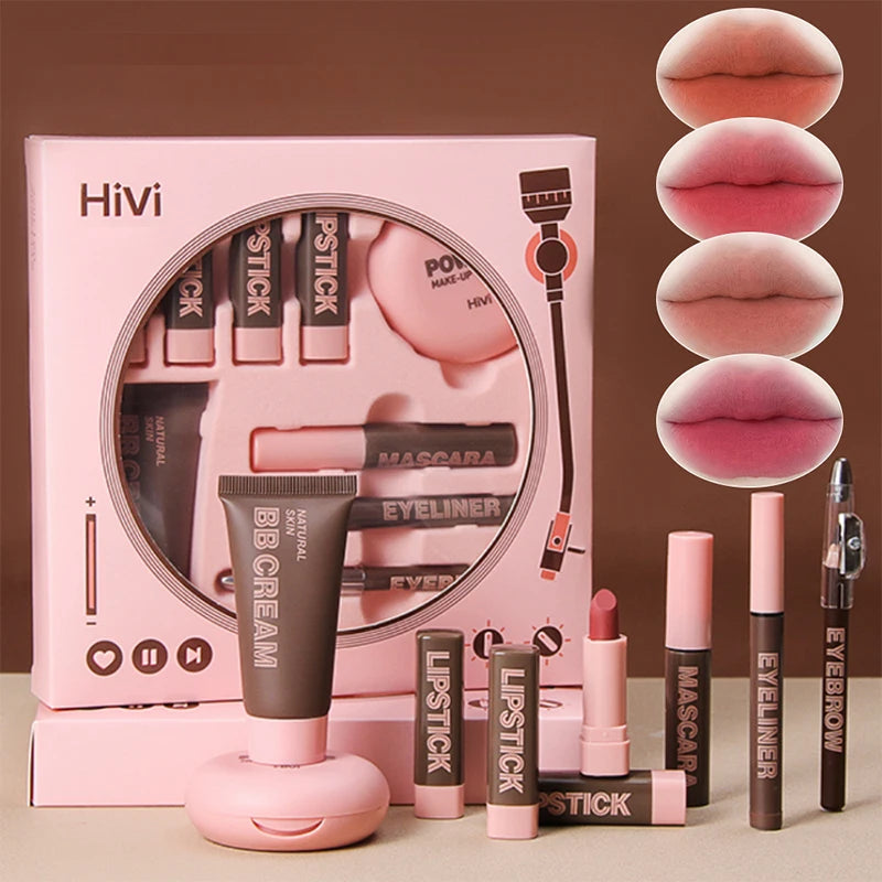 Mini Makeup Gift Set – 9-Piece Complete Kit plus one free gift