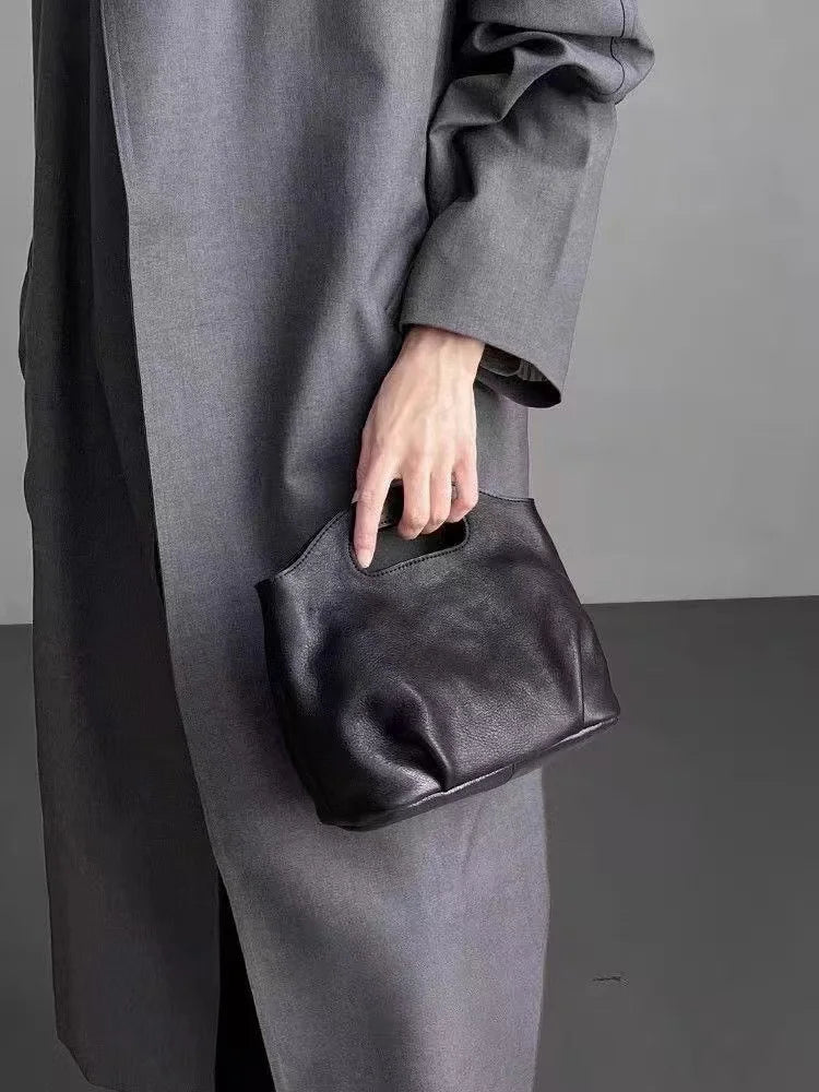 American Retro Soft Vegan Leather Crossbody Bag – Commuter Shoulder Handbag for Women