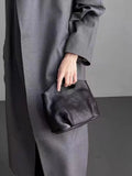 American Retro Soft Vegan Leather Crossbody Bag – Commuter Shoulder Handbag for Women
